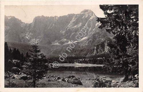 Cartolina tarvisio lago col - tarvisio,