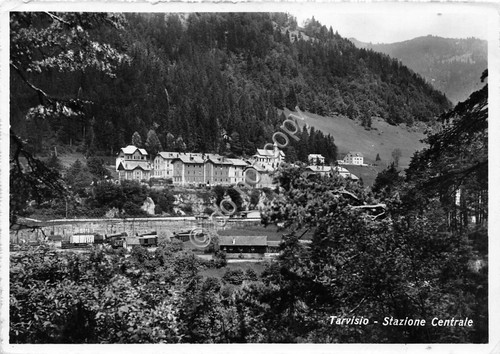 Cartolina tarvisio stazione - -,