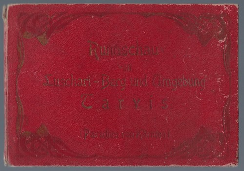 Rundschau von luschari - von, berg