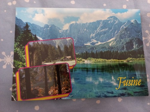Cartolina tarvisio fusine - cartolina,