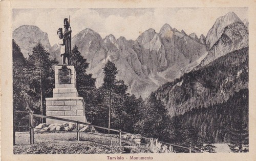 Cartolina udine tarvisio - di, ,tarvisio