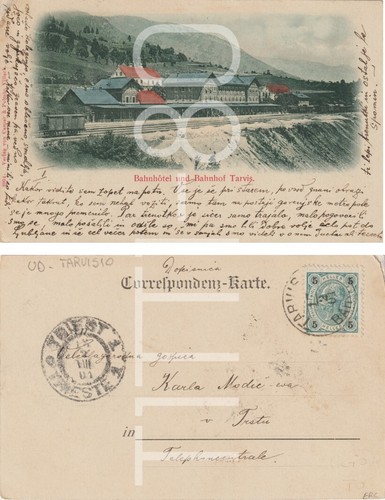 Bahnhotel und bahnhof tarvis - tarvis,