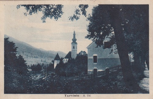Cartolina udine tarvisio - di,