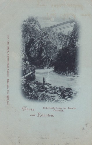 Cartolina tarvisio gruss - cartolina, ,gruss