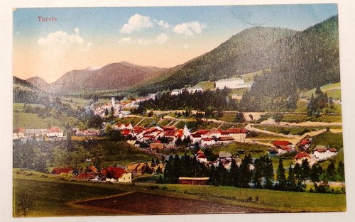 Cartolina tarvis tarvisio - cartolina,