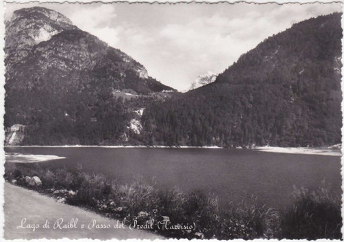 Lago raibl passo del - e,