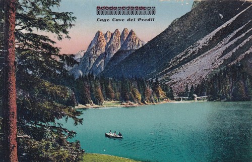 Cartolina tarvisio lago di - cartolina, ,lago