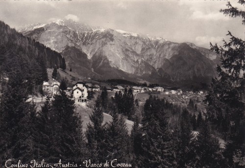 Cartolina tarvisio confine - cartolina, ,confine