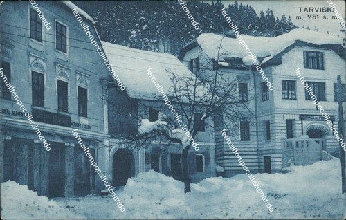 Az490 cartolina tarvisio 1912 - cartolina,