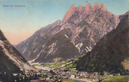 Cartolina tarvisio raibl - cartolina, di