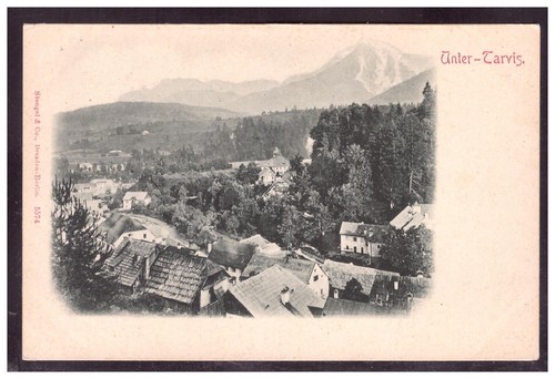 Cartolina tarvisio inferiore - cartolina,