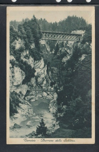 Cartolina tarvisio burrone - cartolina,