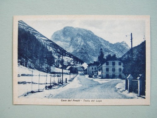 Cartolina cave del predil - cartolina,
